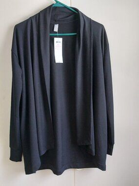 Joe Fresh Black Open Front Cardigan Size XS New With Tag